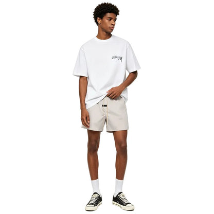 Fear of God Essentials Running Short Silver Cloud - AFewVibe