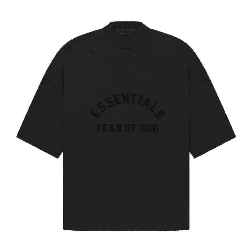 Fear of God Essentials SS23 Black Collection Tee Jet Black – AFewVibe
