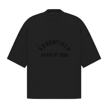 Fear of God Essentials SS23 Black Collection Tee Jet Black - Afewvibe