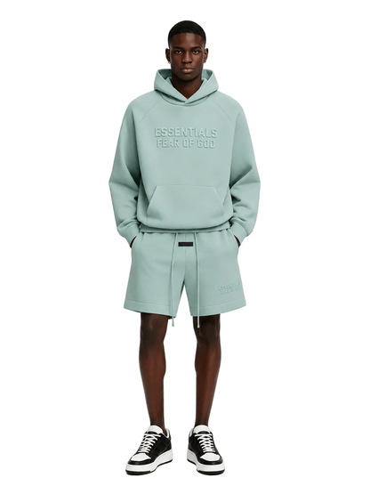Fear of God Essentials SS23 Sweatshort Sycamore - AFewVibe