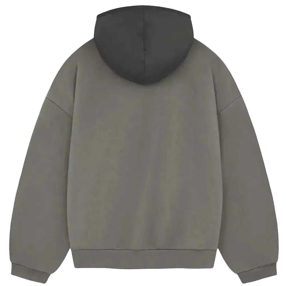 Fear of God Essentials SS24 Nylon Fleece Hoodie Ink Jet Black - AFewVibe