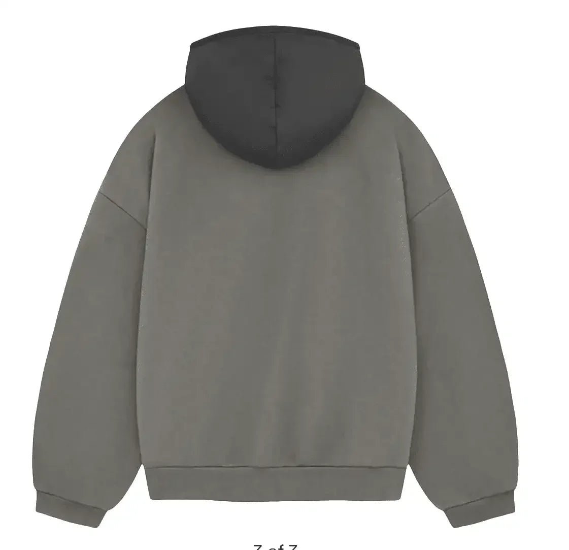 Fear of God Essentials SS24 Nylon Fleece Hoodie Ink/Jet Black - Afewvibe