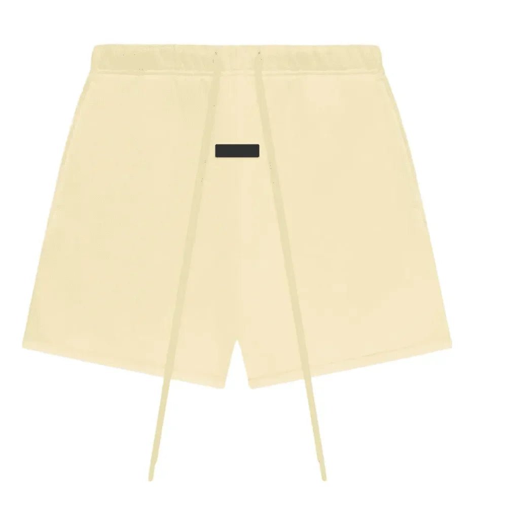 Fear of God Essentials Sweatshort ‘Garden Yellow’ - Afewvibe