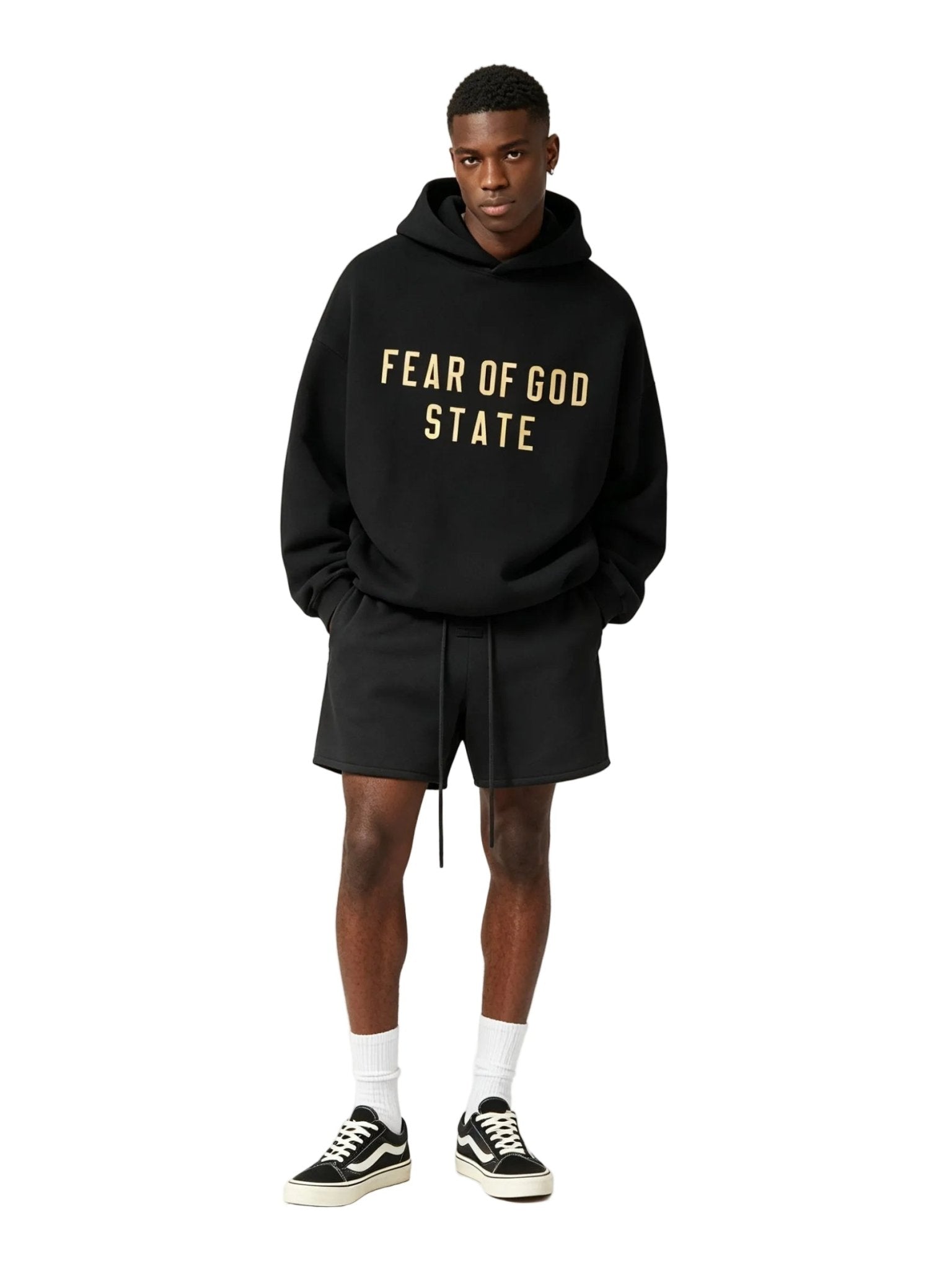 Fear Of God Essentials Sweatshort Ink - AFewVibe