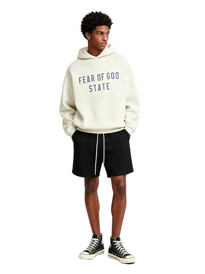 Fear of God Essentials Sweatshort Jet Black - AFewVibe