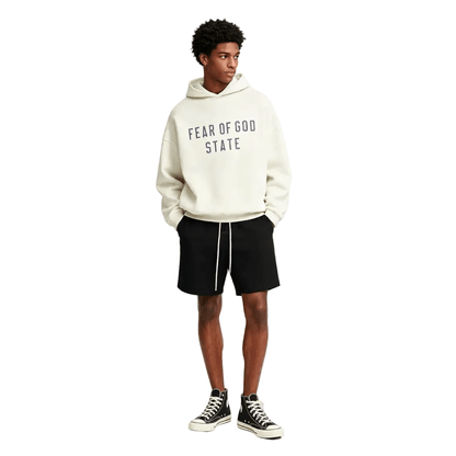 Fear of God Essentials Sweatshort Jet Black - AFewVibe