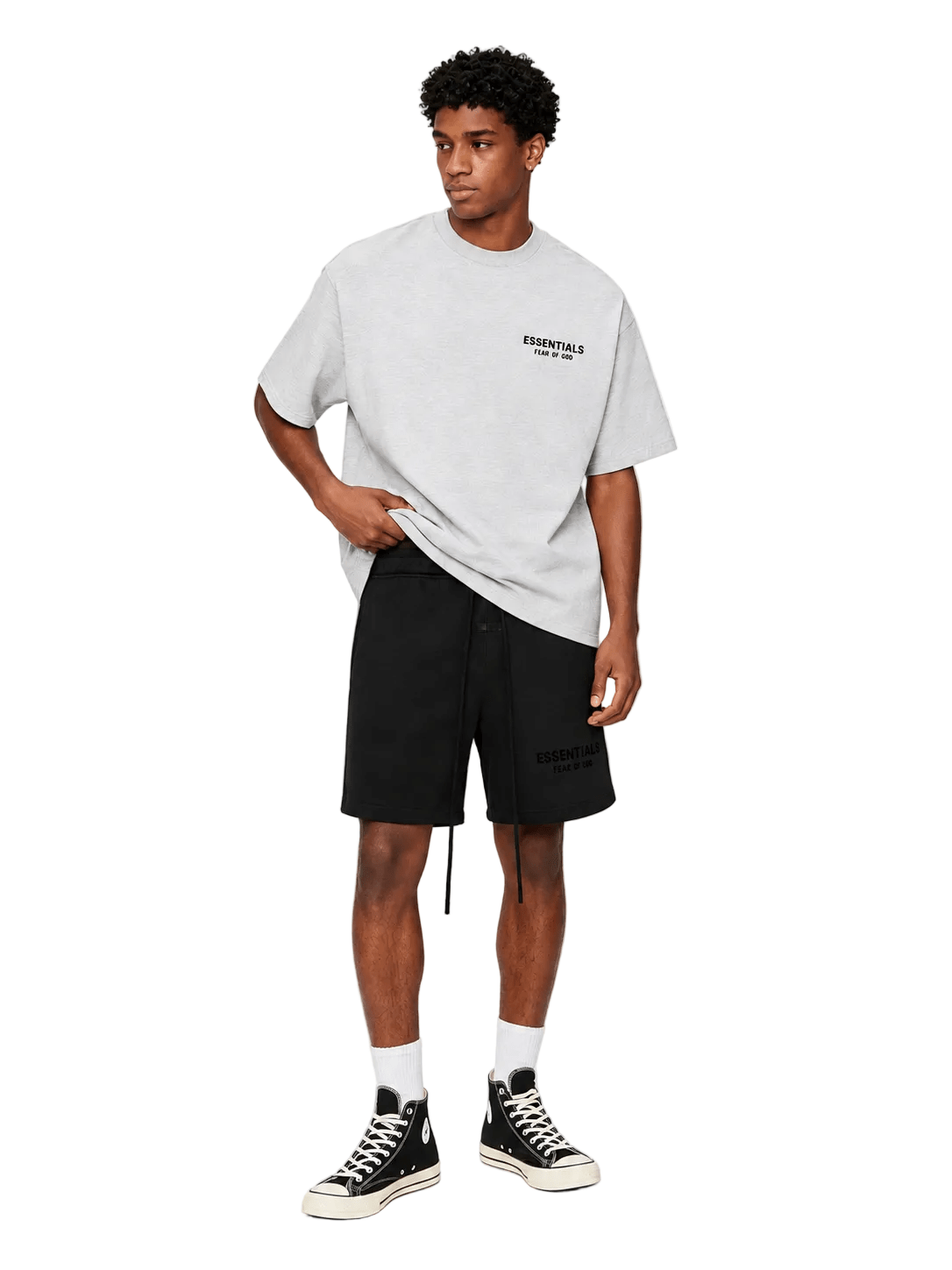 Fear of God Essentials Sweatshort Stretch Limo - Afewvibe
