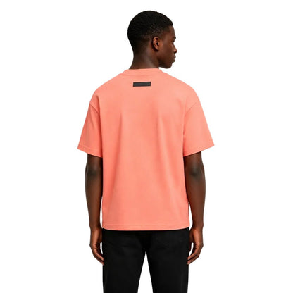Fear of God Essentials T-Shirt Coral - AFewVibe