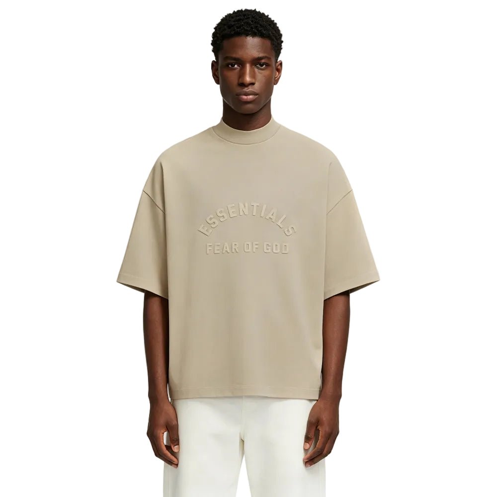 Fear Of God Essentials Tee Dusty Beige - AFewVibe