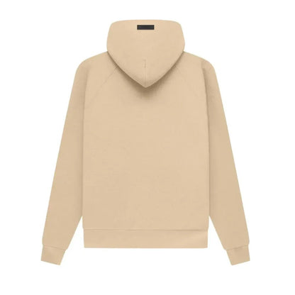 Fear Of God Essentials Waffle Raglan Hoodie Sand - Afewvibe