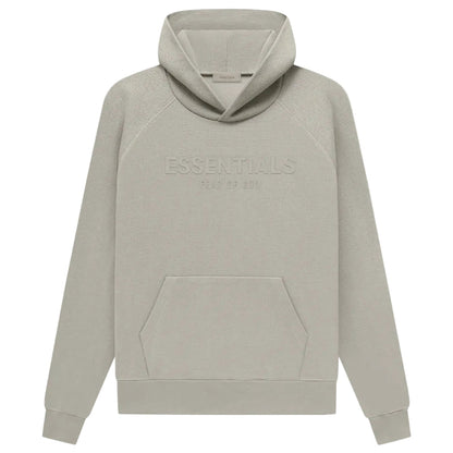 Fear Of God Essentials Waffle Raglan Hoodie Seal - AFewVibe