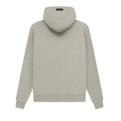 Fear Of God Essentials Waffle Raglan Hoodie Seal - Afewvibe