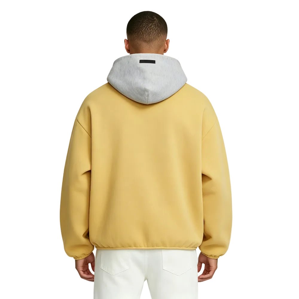 Fear of God Essentials x NBA Los Angeles Lakers Hoodie Yellow - AFewVibe