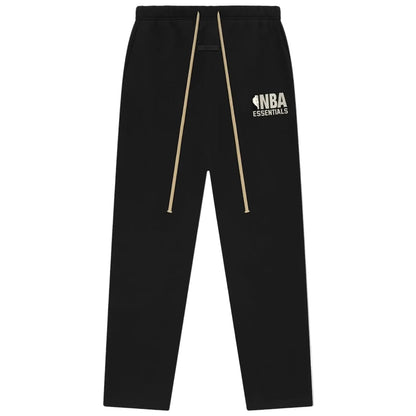 Fear of God Essentials x NBA Relaxed Sweatpants Black - AFewVibe