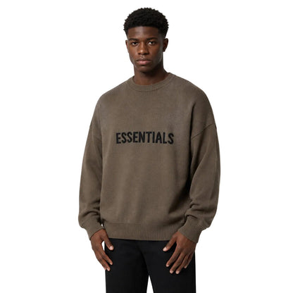 Fear of God Essentials x SSENSE Knit Sweater Rain Drum - AFewVibe