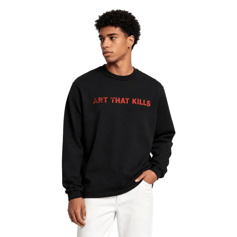 Gallery Dept. Art That Kills Reversible L S Tee Black - AFewVibe