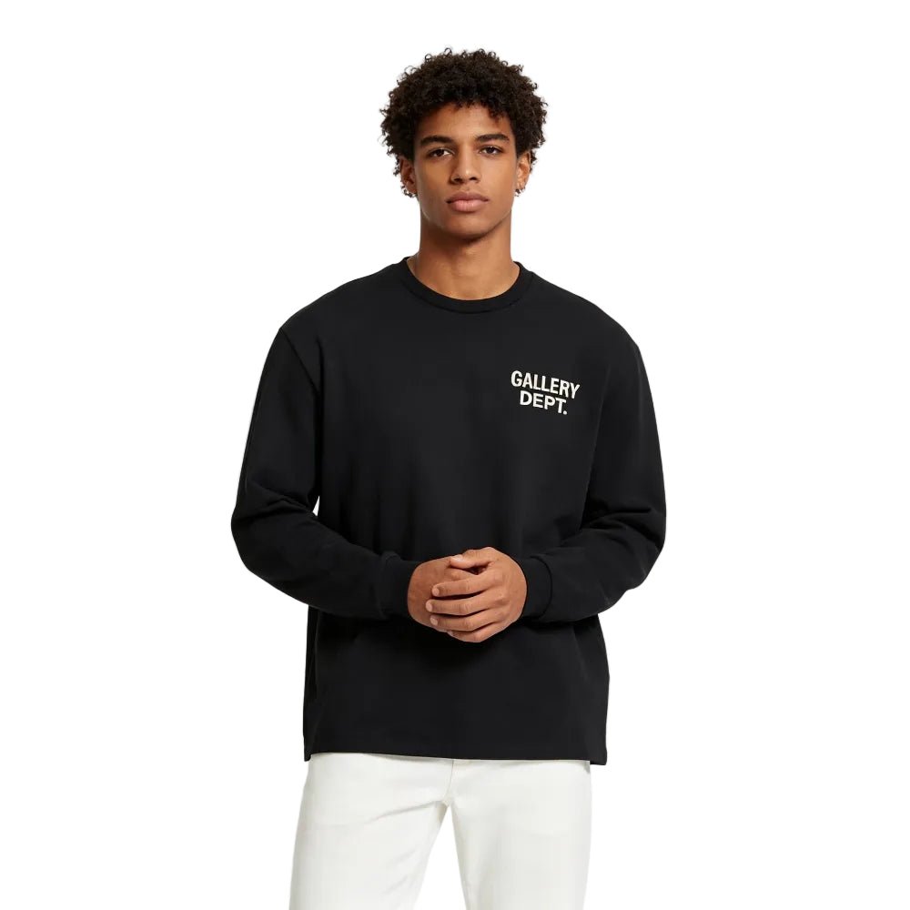 Gallery Dept. Art That Kills Reversible L S Tee Black - AFewVibe