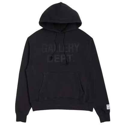 Gallery Dept. Centered Logo Hoodie Black