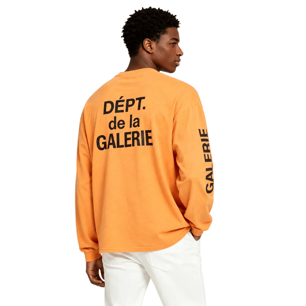 Gallery Dept. French Collector L S Tee Orange - AFewVibe