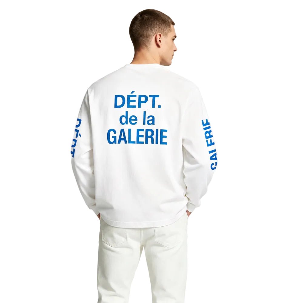 Gallery Dept. French Collector L S Tee White - AFewVibe