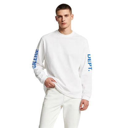 Gallery Dept. French Collector L S Tee White - AFewVibe