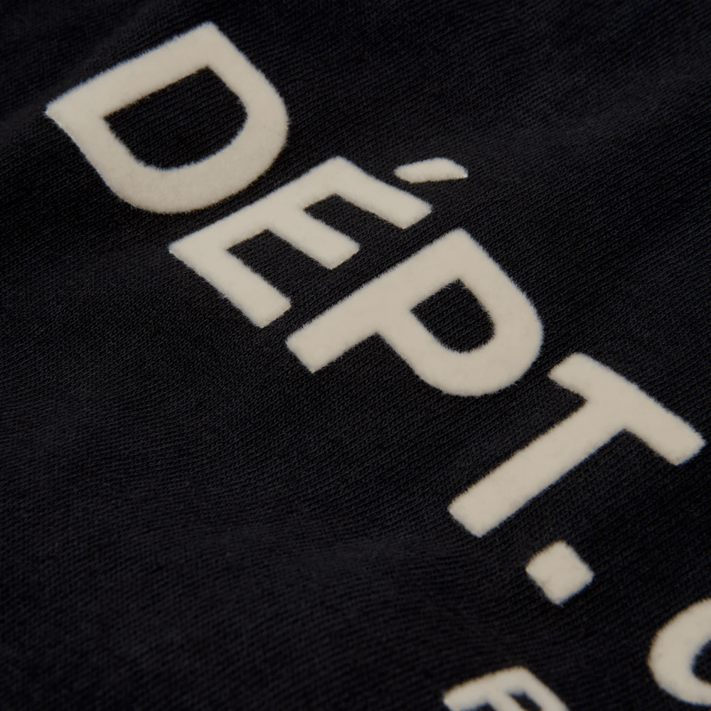 Gallery Dept. French Logo Lux Long Sleeve Tee Washed Black - AFewVibe