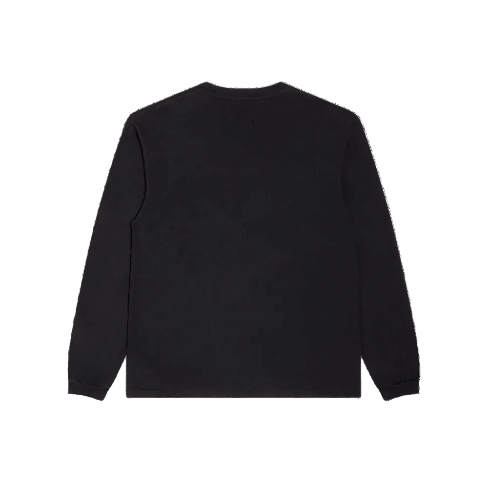 Gallery Dept. French Logo Lux Long Sleeve Tee Washed Black - AFewVibe