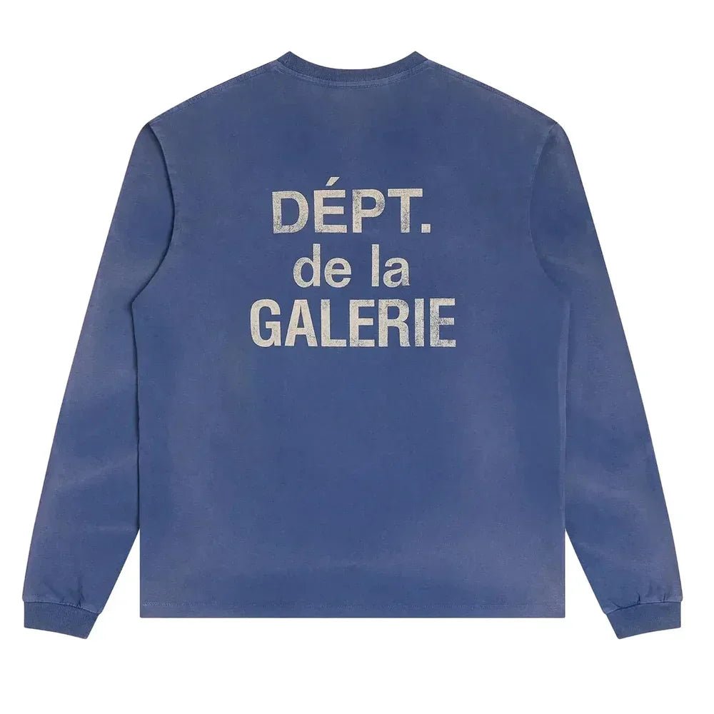 Gallery Dept. French Long-Sleeve Tee Navy – AFewVibe