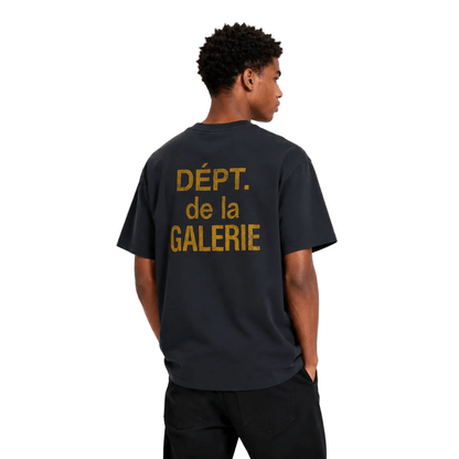Gallery Dept. French Tee Black - AFewVibe