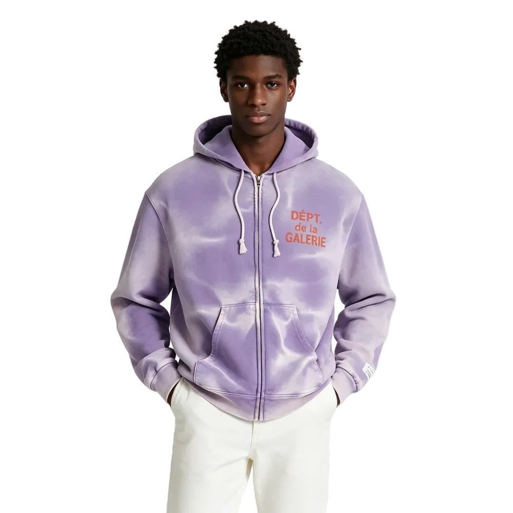 Gallery Dept. French Zip Hoodie Purple