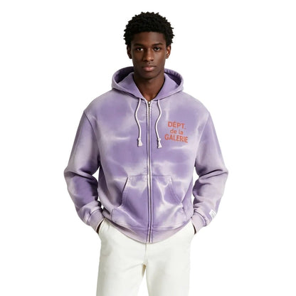 Gallery Dept. French Zip Hoodie Purple