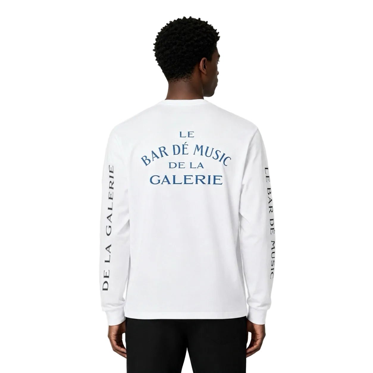 Gallery Dept. Le Bar Shop L/S Tee white - AFewVibe