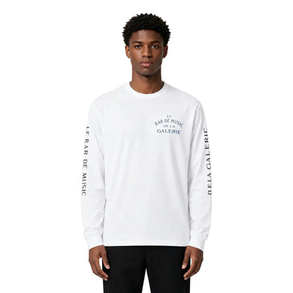 Gallery Dept. Le Bar Shop L/S Tee white - AFewVibe