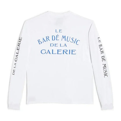 Gallery Dept. Le Bar Shop L/S Tee white - Afewvibe