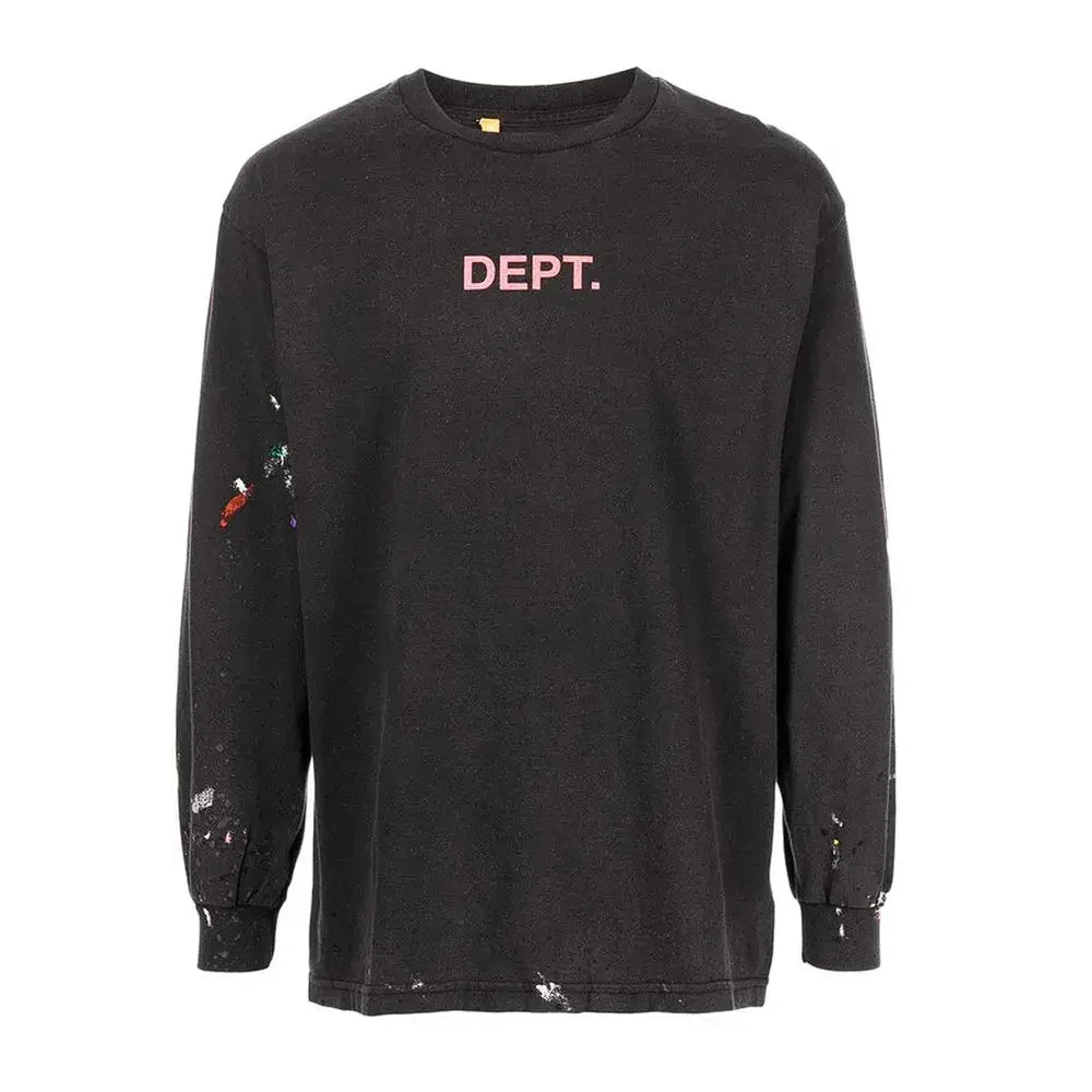 GALLERY DEPT. paint - spatter ong - seeve t-shirt - Afewvibe