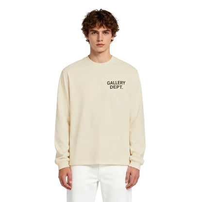 Gallery Dept. Souvenir L S T-shirt Cream - AFewVibe
