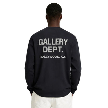 Gallery Dept. Souvenir L/S T-Shirt Black - AFewVibe