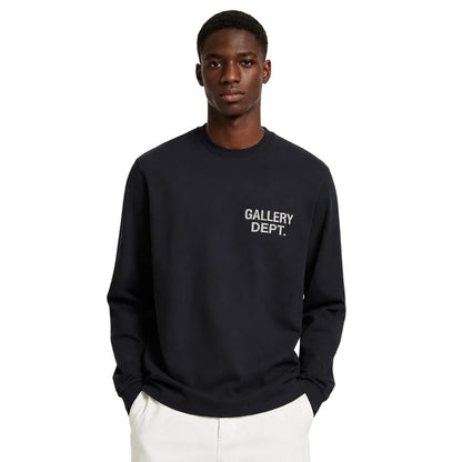 Gallery Dept. Souvenir L/S T-Shirt Black - AFewVibe