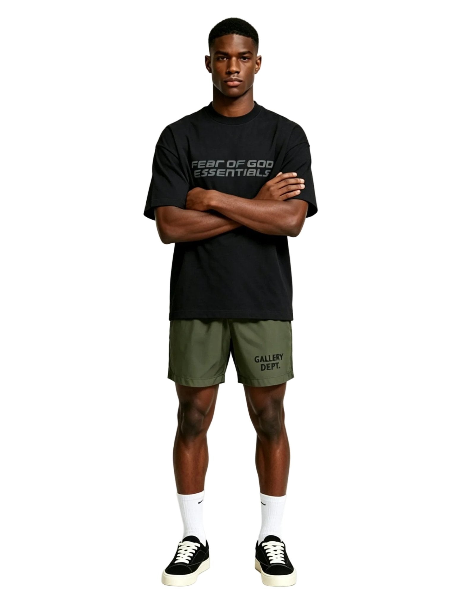 GALLERY DEPT　ZUMA SHORTS Gallery Dept.Zuma Shorts Olive – AFewVibe