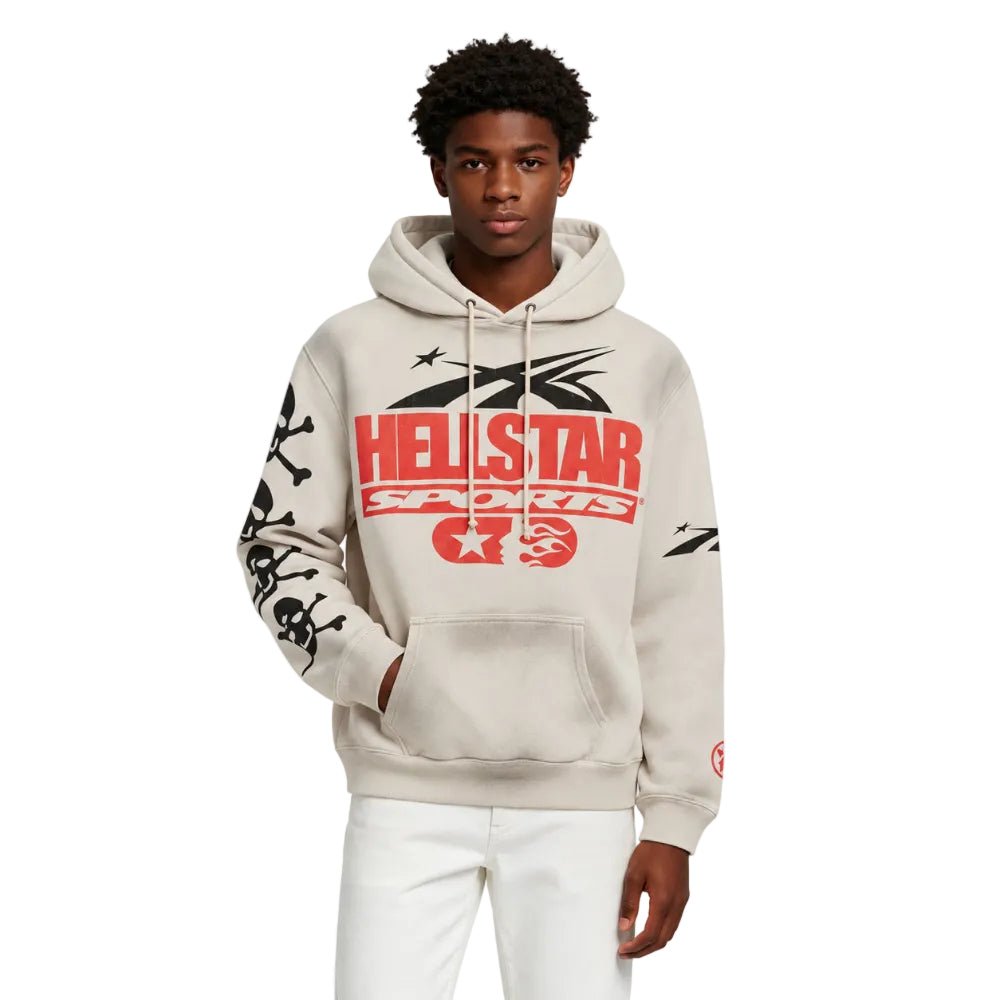 Hellstar If You Don’t Like Us Beat Us Hoodie White - AFewVibe