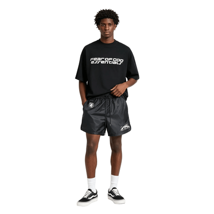 HELLSTAR NYLON SHORTS BLACK - AFewVibe