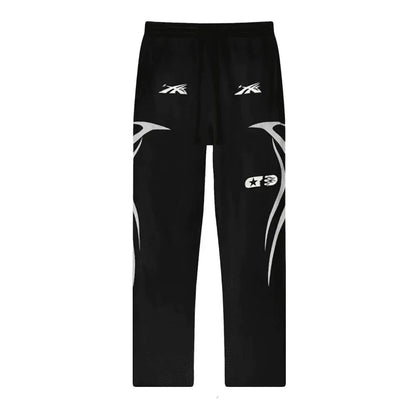 Hellstar Sports Sweatpants Jet Black - Afewvibe