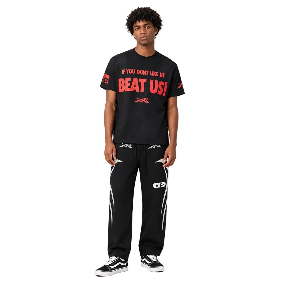 Hellstar Sports Sweatpants Jet Black - AFewVibe