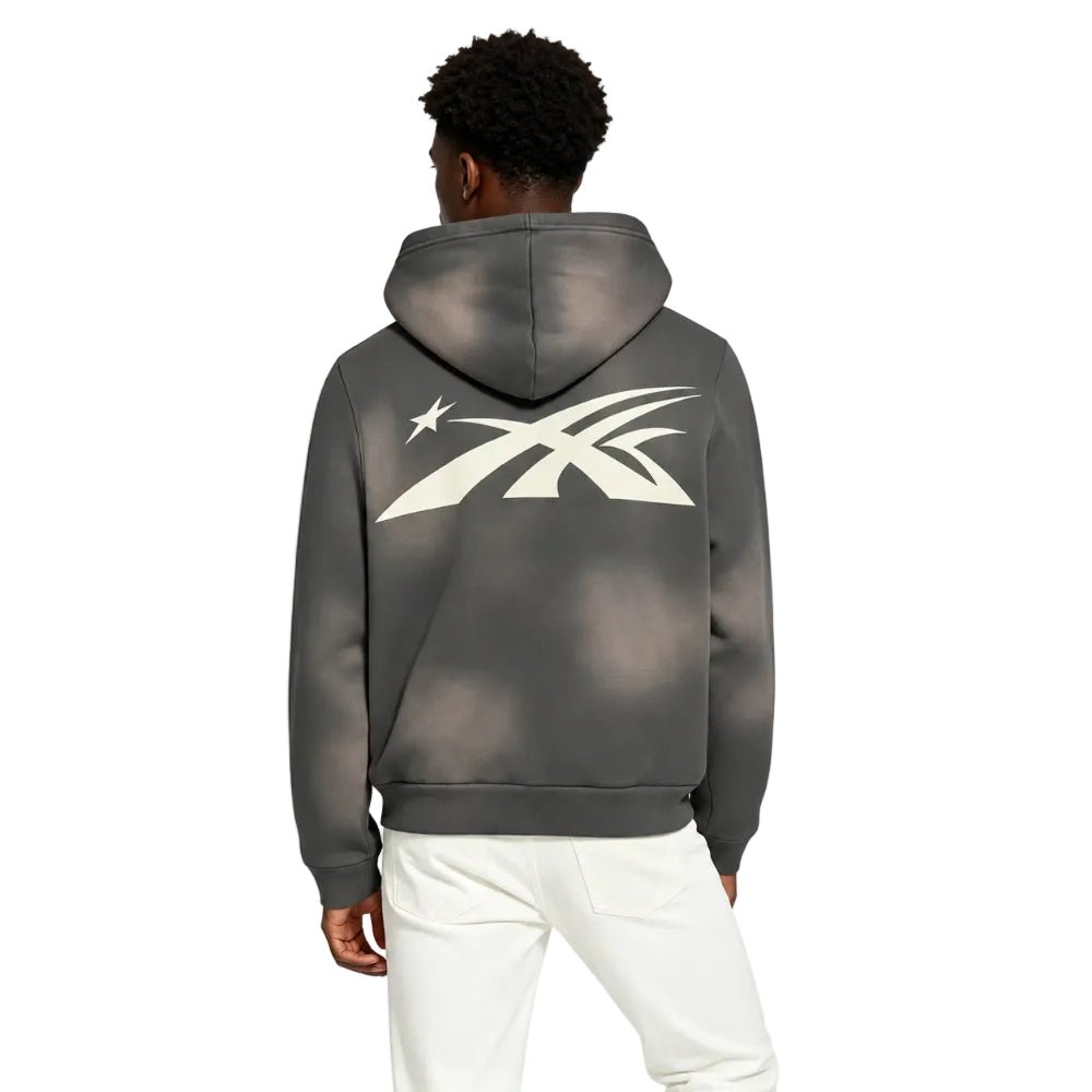 Hellstar Sports Zip Up Grey - AFewVibe