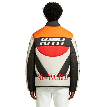 Kith Full Zip Brixton Puffed Shirt Jacket Sandrift - AFewVibe