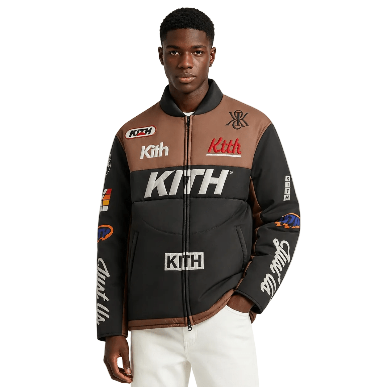 Kith Full Zip Brixton Puffed Shirt Jacket Yuma - AFewVibe