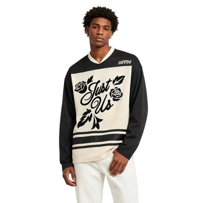 Kith Malik Long-Sleeve Mesh Jersey Sandrift - AFewVibe
