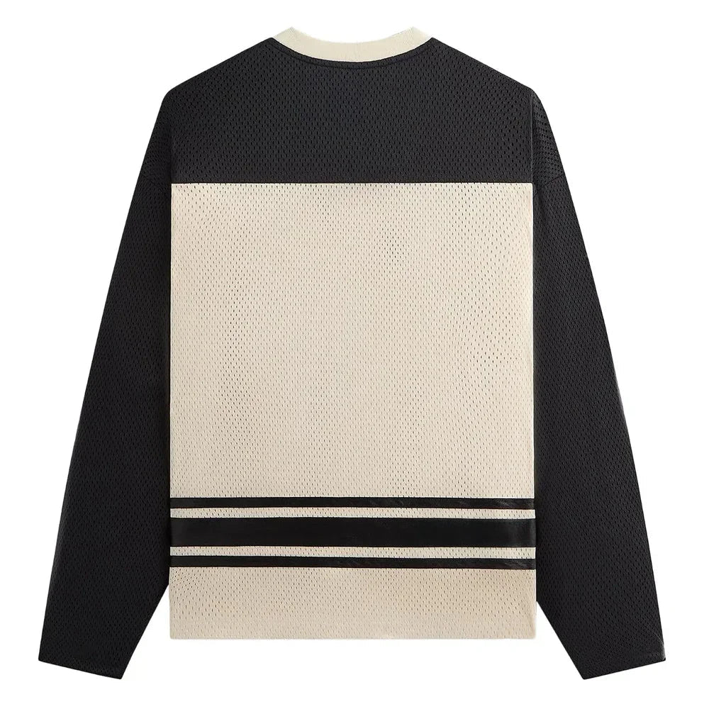 Kith Malik Long-Sleeve Mesh Jersey Sandrift – AFewVibe