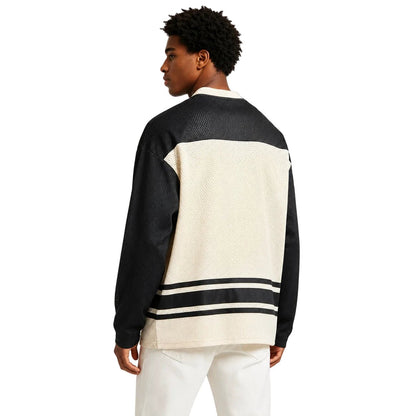 Kith Malik Long-Sleeve Mesh Jersey Sandrift - AFewVibe