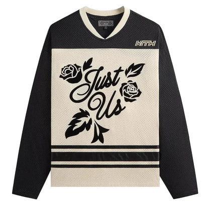 Kith Malik Long - Sleeve Mesh Jersey Sandrift - Afewvibe